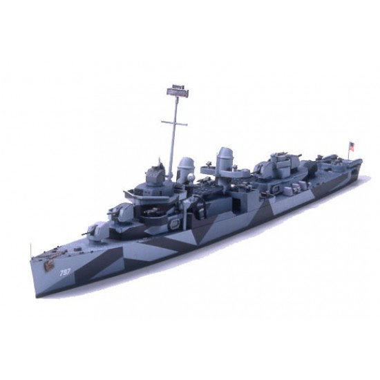 1/700 US Destroyer - Cushing (Waterline)
