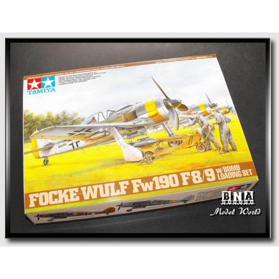 1/48 Focke-Wulf Fw 190 F-89 with Bomb Loading Set 
