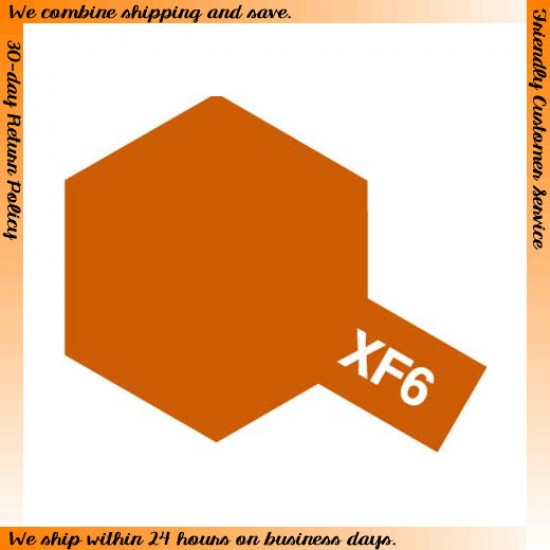 Enamel Paint XF-6 Flat Copper (10ml)