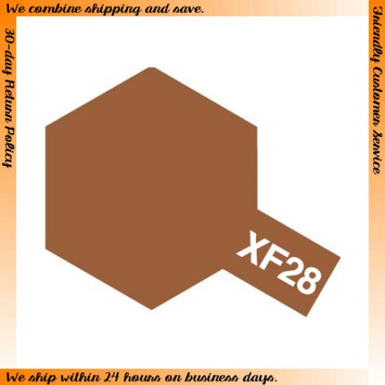 Enamel Paint XF-28 Flat Dark Copper (10ml)