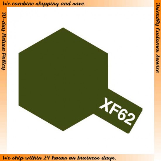 Acrylic Paint Mini XF-62 Flat Olive Drab 10ml