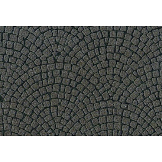 Diorama Material Sheet - Stone Paving A (A4 Size: 297mm x 210mm)