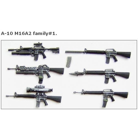 1/35 M16A2 family #1. A-10