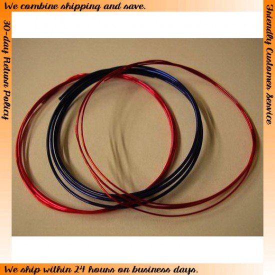Wire Anodized Set - Pink, Blue, Red (Length: 0.5 metre each)