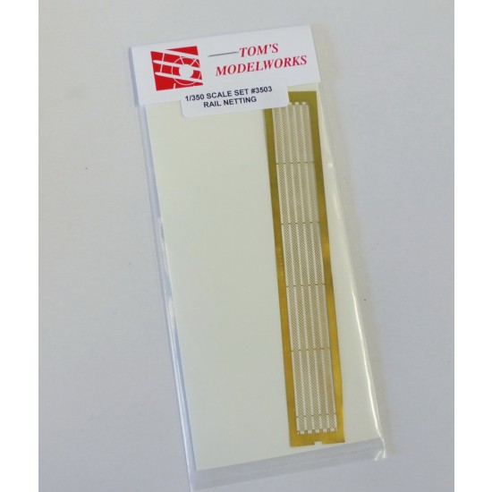 1/350 Rail Netting for US Destroyer and Destroyer Escorts