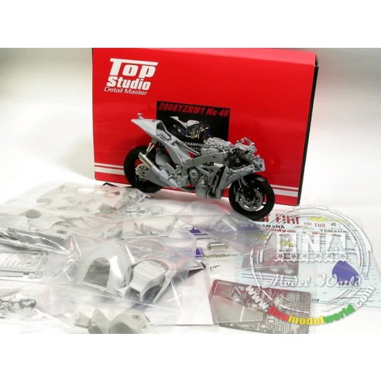 Super Detail Set for 1/12 Yamaha YZR-M1 2008 for Tamiya kit #14104/14105