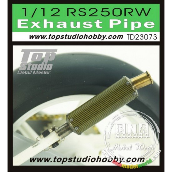 1/12 Honda RS250RW Exhaust Pipe