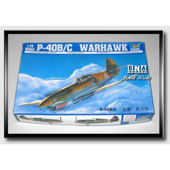 1/72 P-40B/C Warhawk
