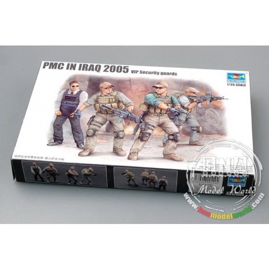 1/35 PMC in Iraq 2005--VIP Security Guards (4 Figures)