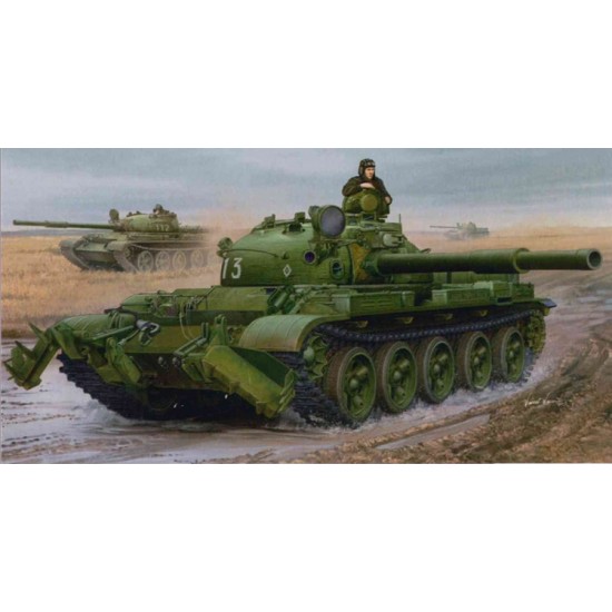 1/35 Russian T-62 Mod.1975 with KMT-6 Mine Plow
