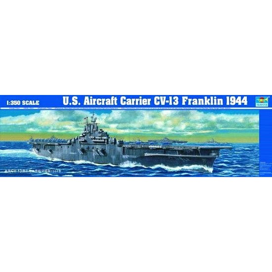 1/350 US Aircraft Carrier CV-13 Franklin 1944