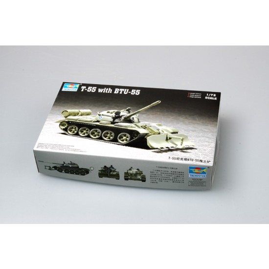 1/72 WWII Russian T-55 with BTU-55