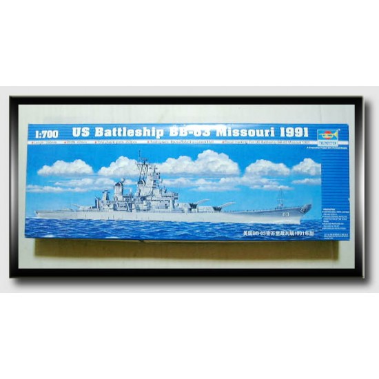 1/700 US Battleship BB-63 Missouri '91