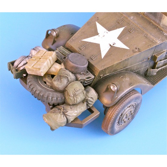1/35 Front Stowage Set for M2/M3 Halftracks