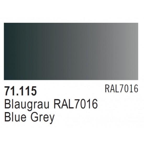 Model Air Acrylic Paint - Blue-Gray RAL7016 (17ml)