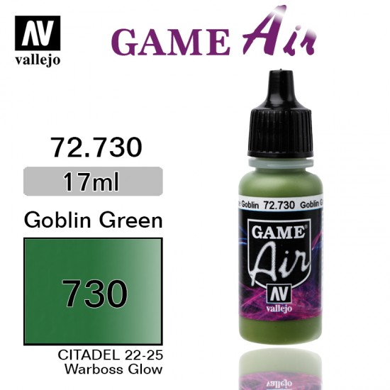 Game Air Acrylic Paint - Goblin Green 17ml