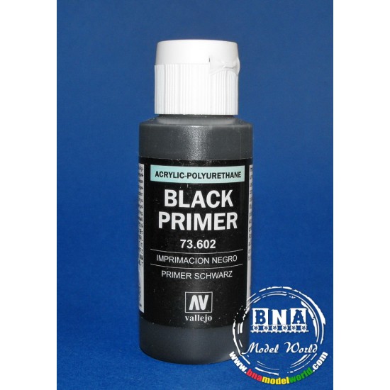 Acrylic Polyurethane - Black Primer 60ml