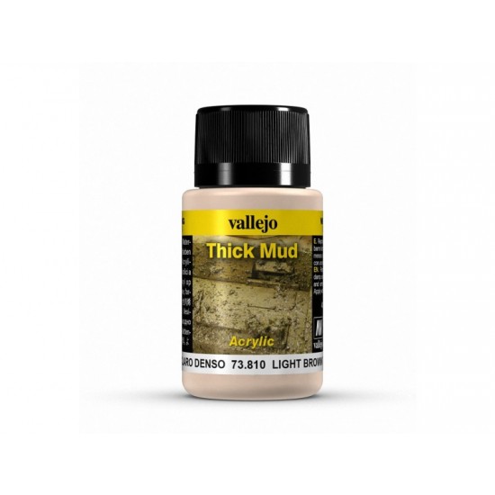 Weathering Effects - Light Brown Thick Mud 40ml