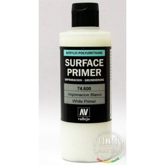 Acrylic Polyurethane - White Surface Primer 200ml