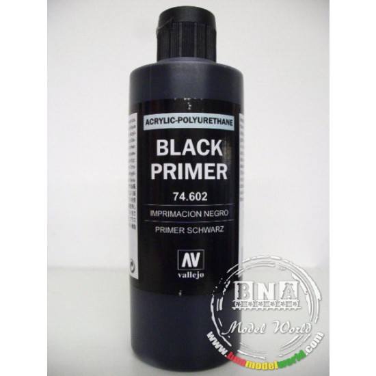 Acrylic Polyurethane - Black Surface Primer 200ml