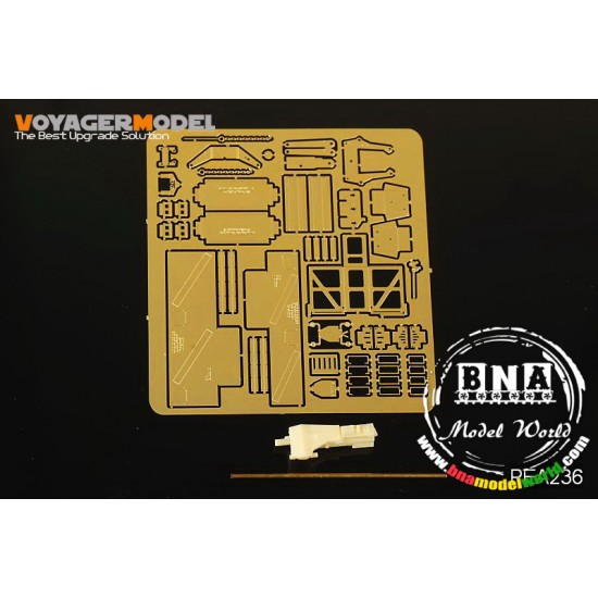Detail-up Set for 1/35 Modern US Army Humvee Carried MK19