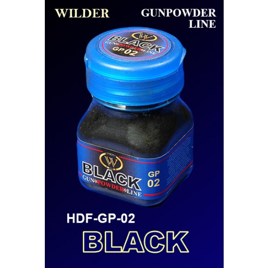 Gunpowder Line Black Pigments Powders (50ml) 