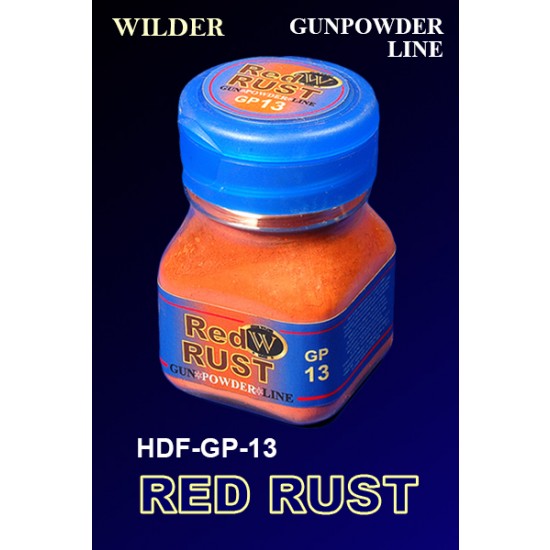 Gunpowder Line Red Rust Pigments (50ml)
