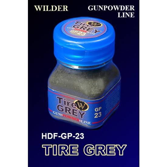 Gunpowder Line Tire Grey Pigments Powders (50ml)