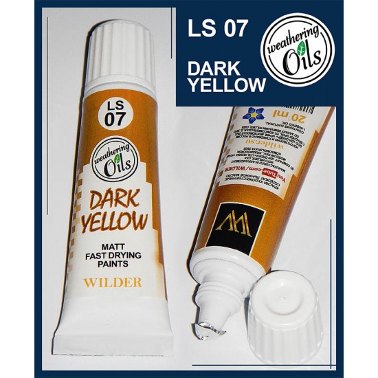 Weathering Oil Paint - Dark Yellow (20ml)