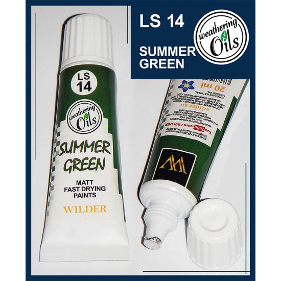 Weathering Oil Paint - Summer Green (20ml)