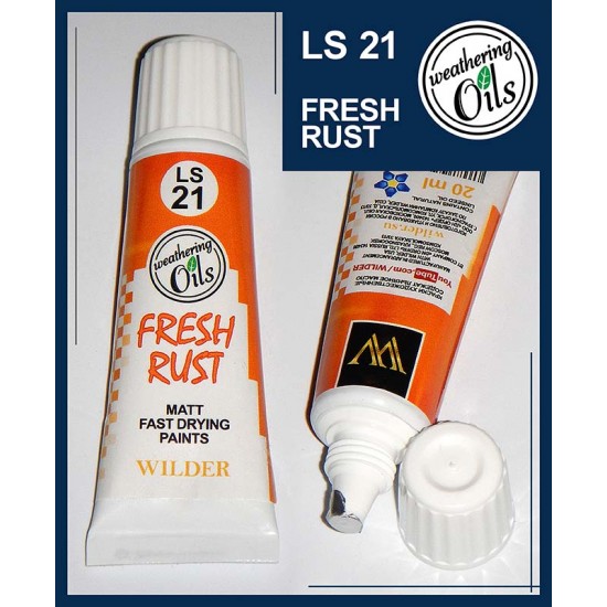 Weathering Oil Paint - Fresh Rust (20ml)