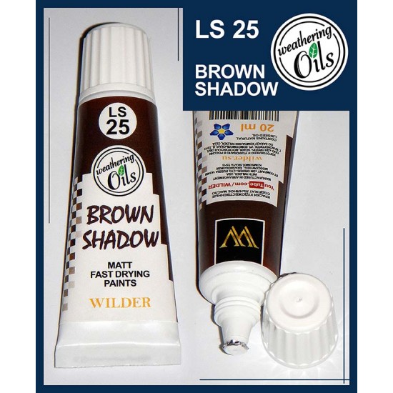 Weathering Oil Paint - Brown Shadow (20ml)