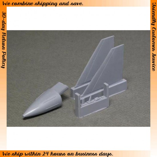 1/48 Israeli F-16A/B Block 5/10 Conversion Set for Hasegawa kit (7 Resin Parts)