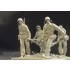1/24 (75mm) WWII USMC Stretcher Team in Peleliu (5 Resin Figures)