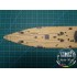 1/350 IJN Battleship Kongo 1944 Wooden Deck for Aoshima kit #041178