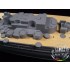 1/350 IJN Musashi Battleship Wooden Deck for Tamiya kit #78016