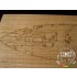 1/350 HMS Warspite Wooden Deck for Academy kit #14105