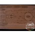 1/350 IJN Carrier Battleship ISE Wooden Deck for Fujimi kit #i60002