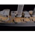 1/350 USS San Francisco CA-38 1942 Wooden Deck for Trumpeter kit #05309