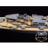 1/700 USS New Jersey BB-62 Wooden Deck for Tamiya kit #31614