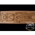 1/700 DKM Tirpitz Wooden Deck for Dragon kit #7081