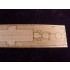 1/700 US Navy Light Cruiser CL-55 Cleveland Wooden Deck for Pit-road W22