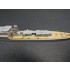 1/700 IJN Gun Boat Uji 1945 Wooden Deck for Aoshima 003595 kit