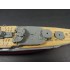 1/700 Japanese Navy Battleship Mutsu - Full Hull Wooden Deck for Fujimi kit #401034