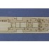 1/700 Japanese Food Supply Ship Mamiya 1931 Wooden Deck Set for Pit-Road W163 kit