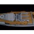 1/600 HMS Warspite Wooden Deck for Airfix kit #A04205
