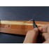 Planking Spread Sticker Wood Sheet (width 1.4mm) for Wood Sailing Ship (40x15cm Sheet)
