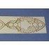 IJN Battleship Hiei Wooden Deck w/Masking Sheet & Photoetch for Fujimi #421742 kit (2in1)
