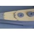 1/350 IJN Yamato Wooden Deck w/Masking Sheet & Photoetch for Tamiya #78014/78030 kit
