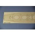 1/700 IJN Yamato Wooden Deck w/Masking Sheet & Photoetch for Tamiya #31113 kit